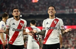 O River Plate venceu o Carabobo por 1 a 0, conquistando a primeira vitória na Copa Sul-Americana e segue invicto na era Coudet.