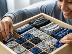 O método de organização em categorias recomendadas por especialistas