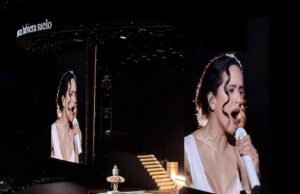 “Você está me convidando para o casamento?”: Rosalía dedica ‘Sauvignon Blanc’ a um casal que a convidou para cantar em seu casamento.