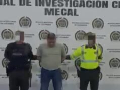 Polícia colombiana prende sete traficantes de drogas procurados pela Interpol em 196 países