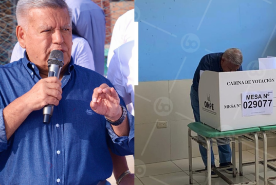 César Acuña votou em Trujillo e aguardará resposta em Lima: “Tenho certeza que iremos ao segundo turno”