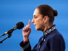 Claudia Sheinbaum, a presidente do México, garante em Barcelona que “nunca houve” uma crise diplomática entre o México e a Espanha.