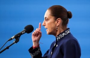 Claudia Sheinbaum, a presidente do México, garante em Barcelona que “nunca houve” uma crise diplomática entre o México e a Espanha.