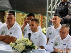 ‘Lindolfo’, esposa de um popular apresentador de TV acusado de organizar a festa no presídio de Itagüí