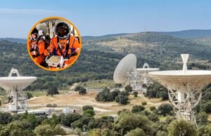 A comunicação da nave Orion da Missão Artemis II com uma aldeia nas montanhas de Madrid: comunicando no espaço com a antena de Robledo de Chavela.
