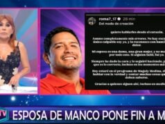 MagalyMedina após o anúncio de Raymond Manco: “Fale mais, um vaso como ele sozinho”