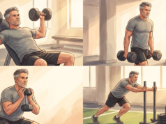 Quais são os 10 exercícios que os homens devem fazer prioritariamente a partir dos 40 anos para ganhar músculos?