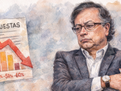Petro ‘separou-se’ novamente em reconhecimento ao seu Governo, segundo a Atlas-Intel: 100 dias após a sua despedida, quase 6 em cada 10 rejeitam a sua gestão.
