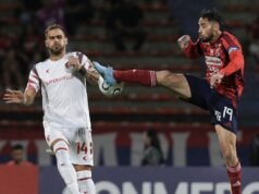 O Estudiantes de La Plata empatou em 1 a 1 com o Independiente Medellín na estreia da Copa Libertadores.