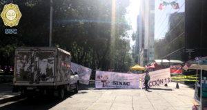 Bloqueios e acidentes hoje, segunda-feira, 13 de abril: manifestantes destruíram as rodovias México-Toluca e México-Pachuca