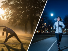 O programa de exercícios afeta os benefícios: a principal diferença entre as rotinas matinais e noturnas