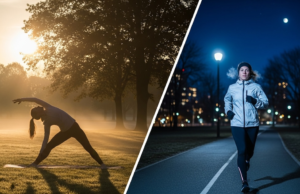 O programa de exercícios afeta os benefícios: a principal diferença entre as rotinas matinais e noturnas