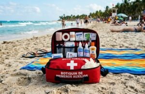 Férias na praia: como preparar um kit de primeiros socorros para a praia