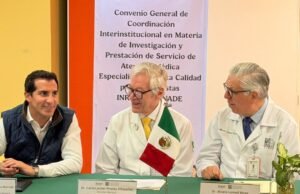 Eles assinaram um acordo para fortalecer o atendimento integral aos atletas de alto rendimento no México