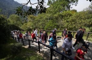 As autoridades de Bogotá realizam uma operação de resgate para encontrar sete pessoas desaparecidas na área florestal de Monserrate