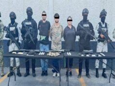 O Exército Civil de Nuevo León prende seis suspeitos em uma repressão após a prisão de um líder de gangue em Tamaulipas