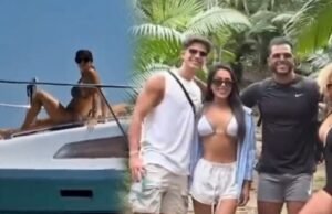 Alejandra Baigorria curte um iate sem Said Palao e Onelia Molina curte Tarapoto com Kevin Diaz