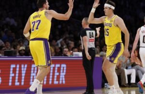 Lakers ‘aumentam’ playoffs com Luka Doncic e Austin Reaves lesionados