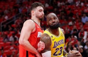 Os Lakers lideram os Rockets por 3 a 0 nos playoffs