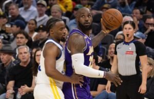 LeBron James impulsionou o Lakers para vencer os Warriors