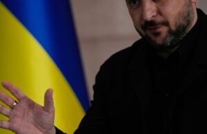Um conflito no Médio Oriente poderia minar o apoio dos EUA à Ucrânia, disse Zelensky