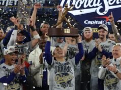 Como os Dodgers passaram as primeiras horas após vencer a World Series