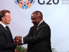 Embaixador francês convoca África do Sul para o G20 depois de Trump bloquear país