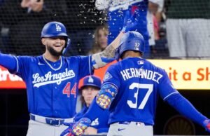 Os Dodgers continuaram sua seqüência de derrotas com uma vitória sobre o Toronto Blue Jays