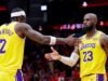 LeBron James, Lakers mostram suas habilidades em pouco tempo contra o Rockets
