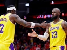 LeBron James, Lakers mostram suas habilidades em pouco tempo contra o Rockets