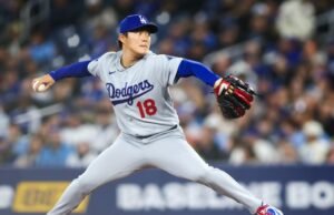Yoshinobu Yamamoto levou os Dodgers à quinta vitória consecutiva
