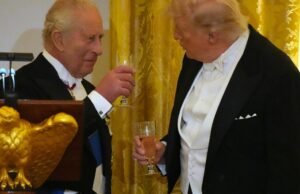 Em apoio ao protocolo, Trump transmite detalhes de conversas privadas com o rei Carlos III