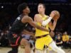 Luke Kennard enviou Luka Doncic para ajudar o Lakers a vencer o Rockets