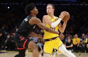 Luke Kennard enviou Luka Doncic para ajudar o Lakers a vencer o Rockets