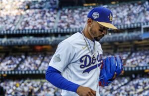 Mookie Betts dos Dodgers não deu um cronograma de quando retornará
