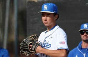 Tyler George, do segundo ano, de Santa Margarita, é uma máquina de strikeout