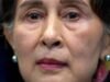 A ex-líder de Mianmar, Aung San Suu Kyi, foi transferida para a prisão