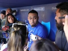 Edwin Díaz, dos Dodgers, sabe sobre ‘corpo solto’ no cotovelo em 2012