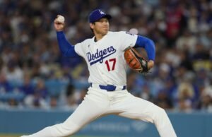 Shohei Ohtani jogou uma joia na vitória dos Dodgers sobre os Guardians