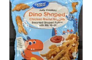 Alerta de contaminação por chumbo emitido para frango em formato de dinossauro do Walmart