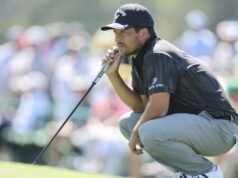 Xander Schauffele economizou dinheiro depois de jogar bolsa de torcedor no Masters