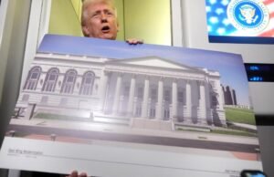 A sala de Trump na Casa Branca recebeu aprovação final dias depois que a decisão de um juiz interrompeu a construção