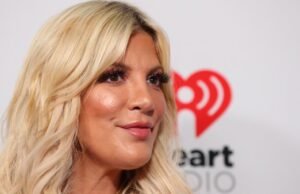 Tori Spelling e seus quatro filhos em um acidente de carro em Temecula