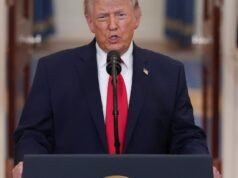 Num discurso de abertura, Trump disse que a guerra no Irão terminaria “em breve”, mas ofereceu poucas explicações