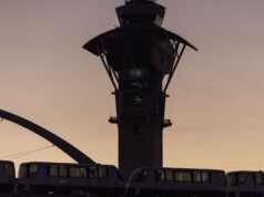 LAX People Mover chega à pista quando os testes começam. Quando será aberto?