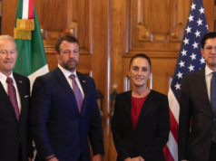 Sheinbaum e o Secretário de Defesa dos EUA chegaram a um acordo após sua primeira reunião na State House