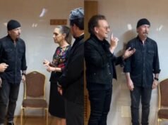 U2 conhece Sheinbaum e elogia seu trabalho como presidente: “Você é um grande fã”
