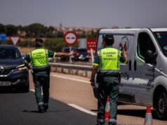 Um jovem de 19 anos que atropelou sete ciclistas perto de Brunete e está sendo tratado de uma crise de ansiedade: um dos feridos está gravemente doente.
