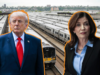 Trump culpou o governador de Nova York pela greve ferroviária