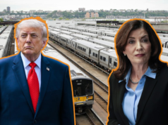 Trump culpou o governador de Nova York pela greve ferroviária